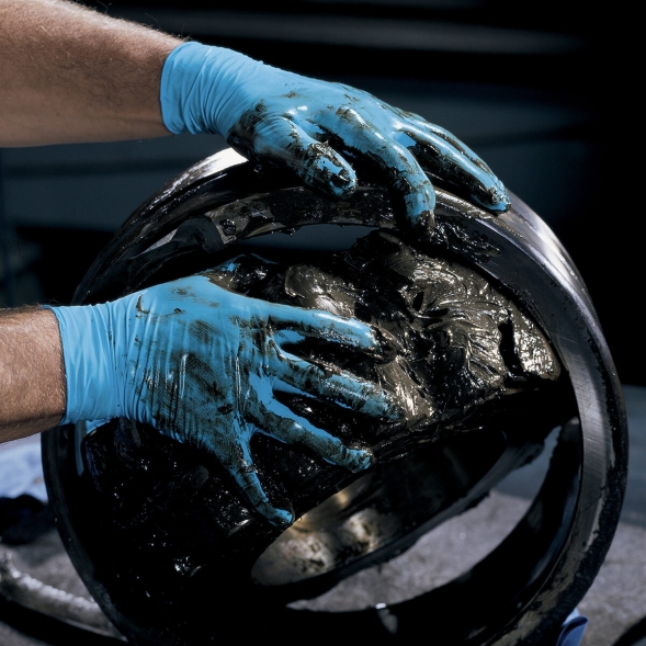 Перчатки нитриловые KleenGuard® G10 Flex, 0.05 мм, синие (10 х 100 шт.)