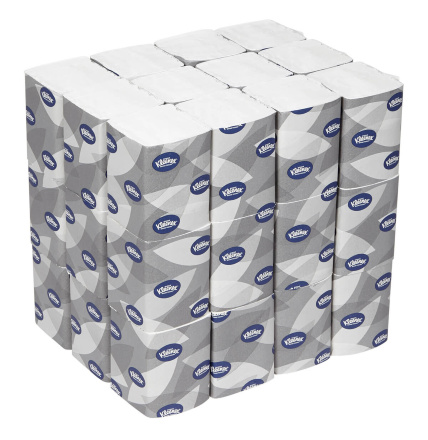 8409 Туалетная бумага в пачках Kleenex® 2 слоя (36 пачек по 200 листов)