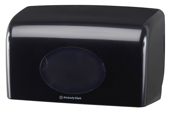 7191 Диспенсер для туалетной бумаги в малых рулонах Aquarius чёрный