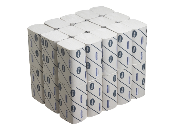 6771 Бумажные полотенца в пачках Kleenex® Ultra Super Soft белые 3 слоя (30 пач х 96 л)