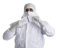 36072 Капюшоны стерильные Kimtech™ Pure A5 Sterile совмещенные с маской (75 штук)