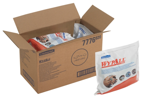 7776 Чистящие салфетки WypAll® Cleaning Wipes сменный блок (6 блоков х 75 л)