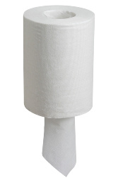 7374 Протирочный материал в рулонах с центральной подачей WypAll® L10 Extra однослойный белый (12 рул х 76 м)