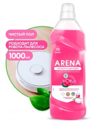 Средство для мытья пола с полирующим эффектом Grass Arena Цветущий лотос (флакон 1 л)