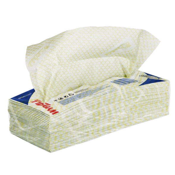 7443 Протирочный материал в пачках WypAll® X50 жёлтый (6 пач х 50 л)