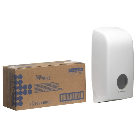 6946 Диспенсер для туалетной бумаги в пачках Aquarius белый