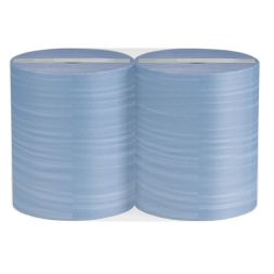 WIPE2 Протирочный материал в рулонах Veiro Lite двухслойный синий (2 рул х 350 м)
