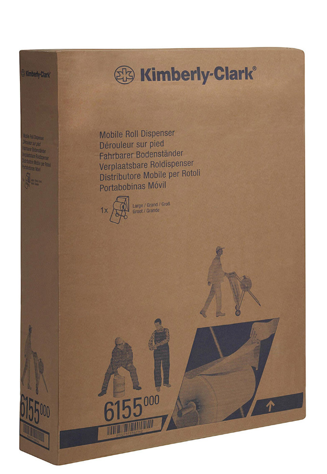 Купить диспенсер мобильный 6155 для больших рулонов Kimberly-Clark .