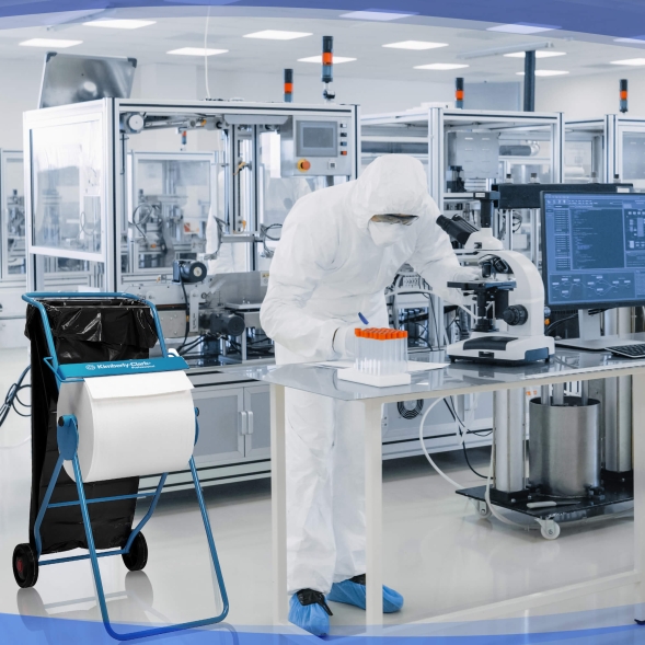 6155 Диспенсер мобильный Kimberly-Clark для больших рулонов 