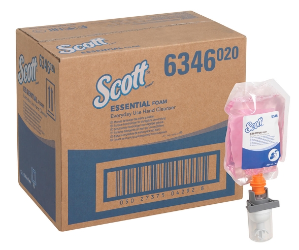 Пенное мыло в кассетах 6346 Scott Essential от Kimberly-Clark Professional (12 кассет по 0,2 л)