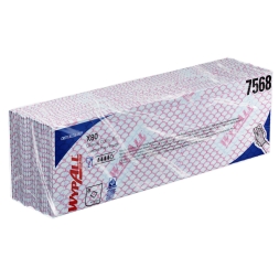 7568 Протирочный материал в пачках WypAll® X80 красный (10 пач х 25 л)