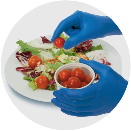 Перчатки нитриловые KleenGuard® G10 Arctic Blue, 0.06 мм, синие, (10 х 180-200 шт.)