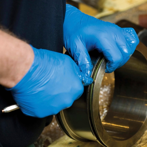 Перчатки нитриловые KleenGuard® G10 Arctic Blue, 0.06 мм, синие, (10 х 180-200 шт.)