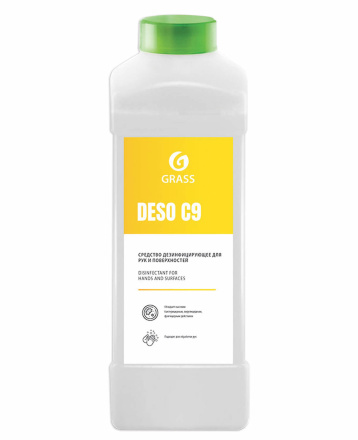 Средство для дезинфекции Grass Deso C9 (флакон 1 л)