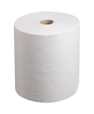 6765 Бумажные полотенца в рулонах Kleenex Ultra белые двухслойные (6 рул х 130 м)
