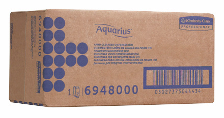 6948 Диспенсер для жидкого и пенного мыла в кассетах Aquarius белый