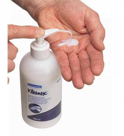 6372 Увлажняющий крем для рук и тела Kleenex® в дозаторах (12 дозаторов по 480 мл)