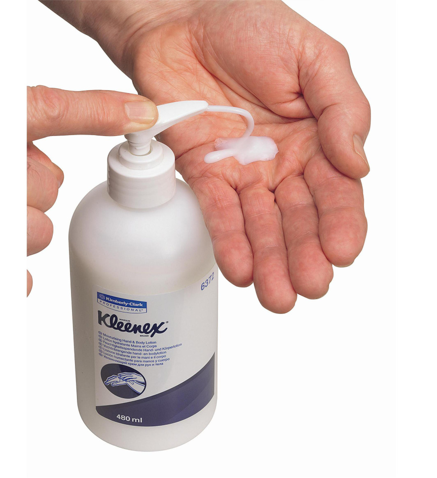 Купить 6372 Увлажняющий крем для рук и тела Kleenex® в дозаторах (12 ...