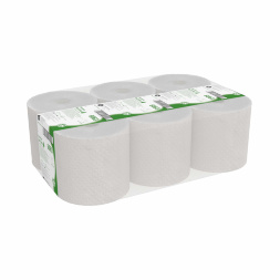 6063 Бумажные полотенца в рулонах Unbranded серые 1 слой (6 рул х 190 м)