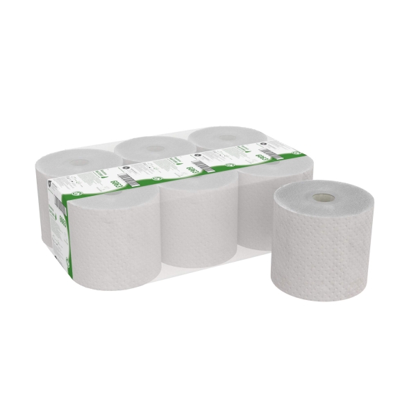Бумажные полотенца в рулонах 6063 Unbranded цвет натуральный однослойные от Kimberly-Clark Professional (6 рул х 190 м)