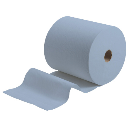 6668 Бумажные полотенца в рулонах Scott® Xtra голубые 1 слой (6 рул х 304 м)