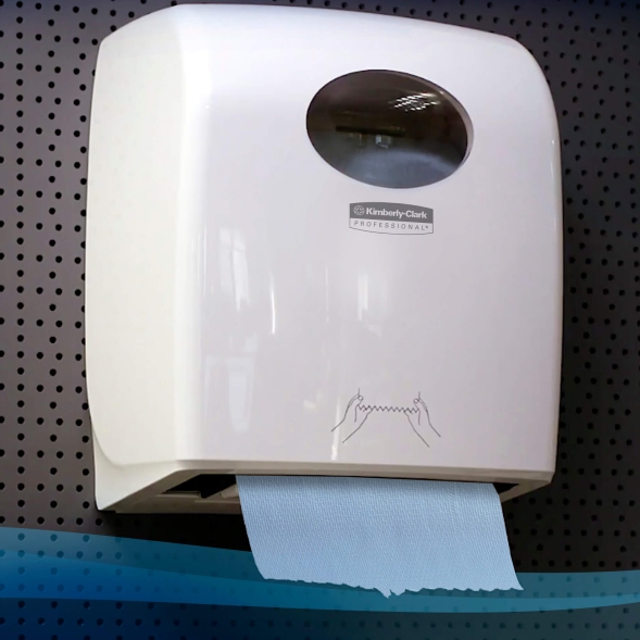 6668 Бумажные полотенца в рулонах Scott® Xtra голубые 1 слой (6 рул х 304 м)