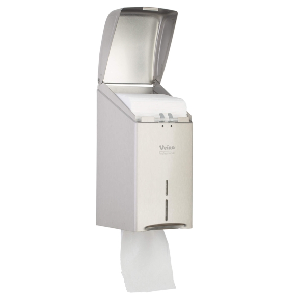 Диспенсер для туалетной бумаги в пачках Veiro Professional L-One Steel