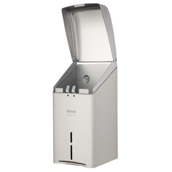Диспенсер для туалетной бумаги в пачках Veiro Professional L-One Steel