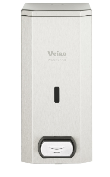Диспенсер Veiro Savona Steel для наливного жидкого мыла производства Veiro Professional