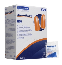67210 Беруши одноразовые KleenGuard® H10, без шнурка, (1600 пар)