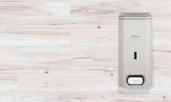 Диспенсер Savona Foam Steel для наливного пенного мыла производства Veiro Professional