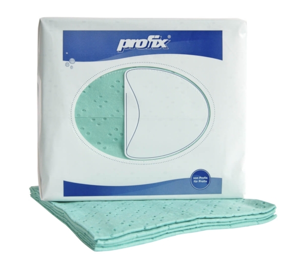 Протирочный материал в пачках Profix® 4 colour line зелёный (10 пач х 32 л)
