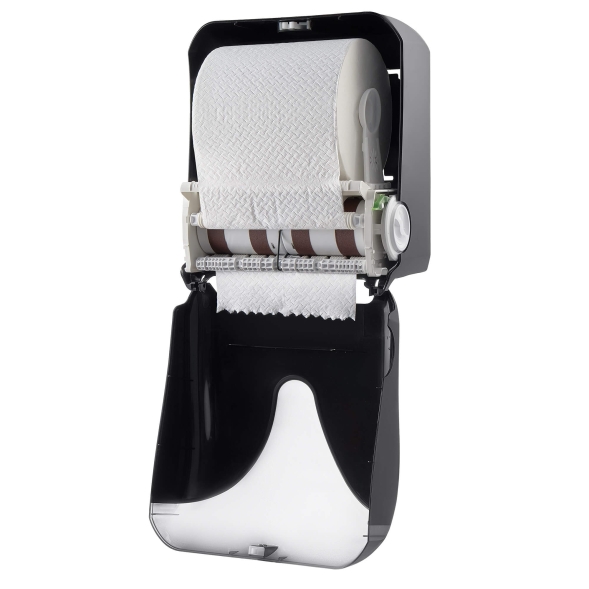 Диспенсер для рулонных полотенец Veiro Pod2 чёрный