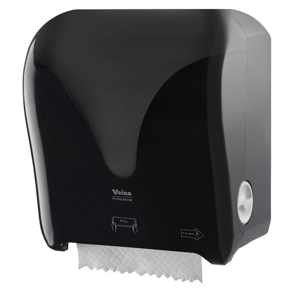 Диспенсер для рулонных полотенец Veiro Pod2 чёрный