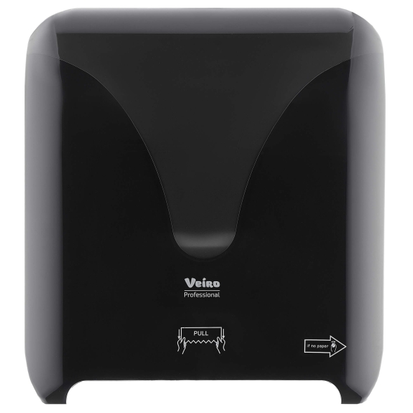 Диспенсер для рулонных полотенец Veiro Pod2 чёрный
