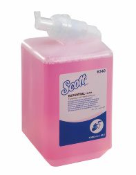 6340 Пенное мыло в кассетах Scott® Essential лосьон для рук (6 кассет по 1 л)
