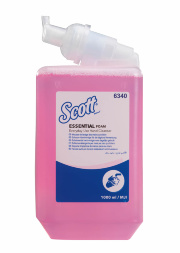 6340 Пенное мыло в кассетах Scott® Essential лосьон для рук (6 кассет по 1 л)