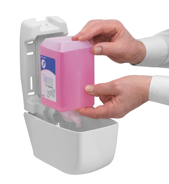 Пенное мыло в кассетах 6340 Scott Essential лосьон для рук от Kimberly-Clark Professional (6 кассет по 1 л)