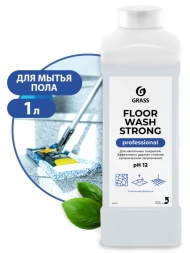 Щелочное средство для мытья пола Grass Floor wash Strong (флакон 1 л)