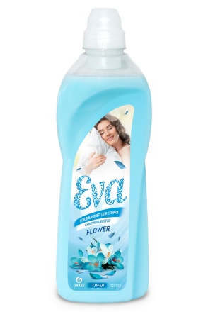 Кондиционер для белья концентрированный Grass Eva Flower (флакон 1 л)
