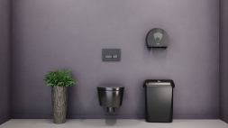 Мусорное ведро пластиковое Veiro MaxBin черное (2 ведра х 43 л)