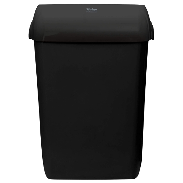 Мусорное ведро пластиковое Veiro MaxBin черное (2 ведра х 43 л)