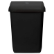 Мусорное ведро пластиковое Veiro MaxBin черное (2 ведра х 43 л)