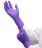 Нитриловые перчатки Kimtech Science Purple Nitrile Xtra 30см фиолетовые (500 штук)