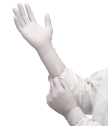 Нитриловые перчатки Kimtech™ Sterling Xtra 30см серые (900-1000 штук)