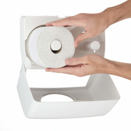 Туалетная бумага в стандартных рулонах 8441 Kleenex двухслойная от Kimberly-Clark Professional (36 рул х 72 м)
