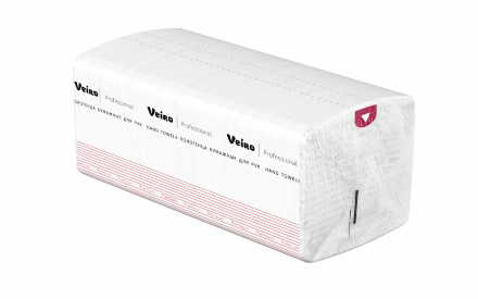 KV314SP Бумажные полотенца в пачках Veiro Premium белые двухслойные (20 пач х 200 л)