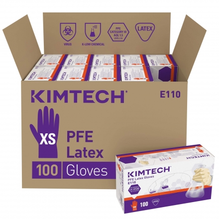 Латексные перчатки Kimtech™ PFE 24см (1000 штук)