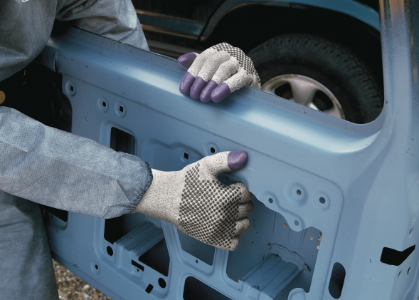 Перчатки стойкие к порезам Jackson Safety G60 Purple Nitrile, уровень 3, размер 10 (10 пар)