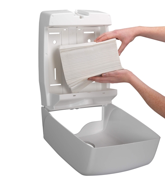 6710 Бумажные полотенца в пачках Kleenex® Ultra белые 3 слоя (15 пач х 96 л)